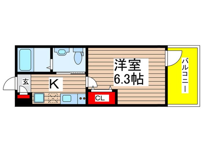 ステラハウス八千代台の間取り図