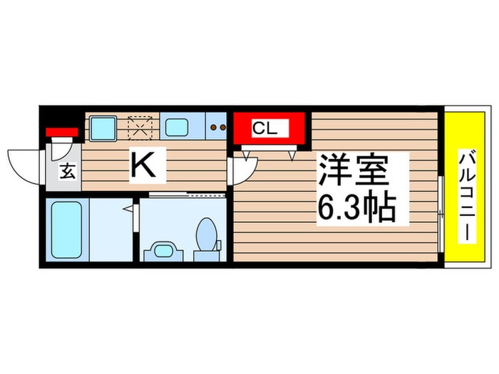 ステラハウス八千代台の間取り図