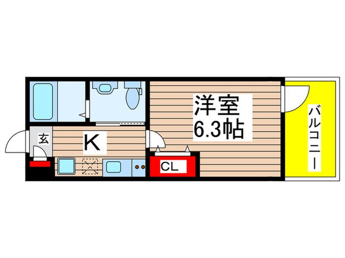 ステラハウス八千代台の間取り図