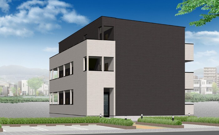 物件外観写真6　(建築中)