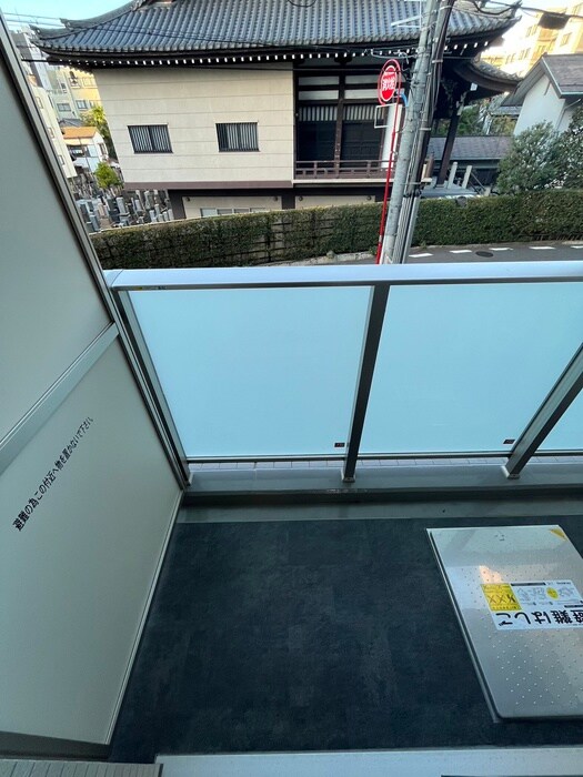グランド神楽坂のベランダ・バルコニー