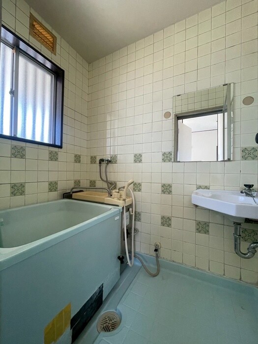 上山コ－ポの洗面