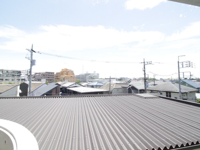 クルーブ成城の室内からの展望