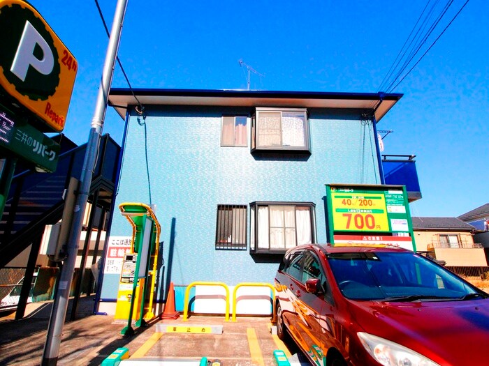 ヴィラ玉川学園のエントランス部分