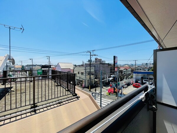 室内からの展望