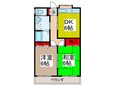 コ－ポ翡翠の間取図
