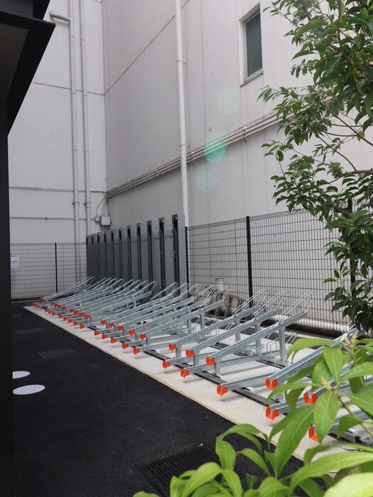 プラウドフラット虎ノ門の駐輪場