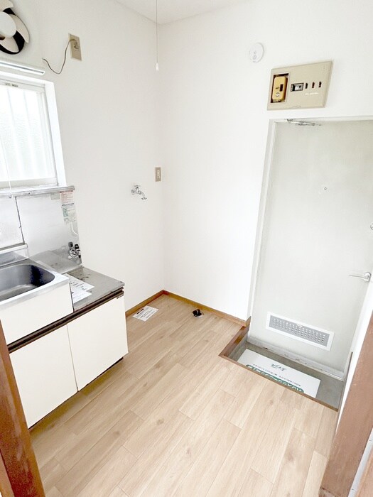 ホワイトコ－トの玄関