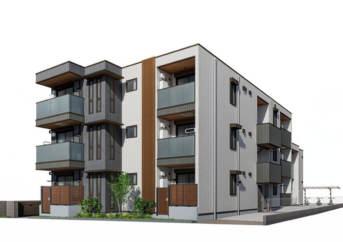 物件外観写真1　(完成予想図)