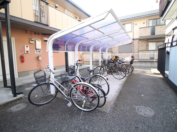 エミネンスＡの駐輪場