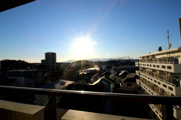 室内からの展望