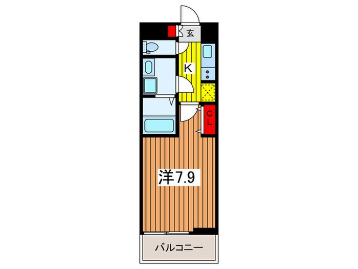 レインボーグローヴの間取り図