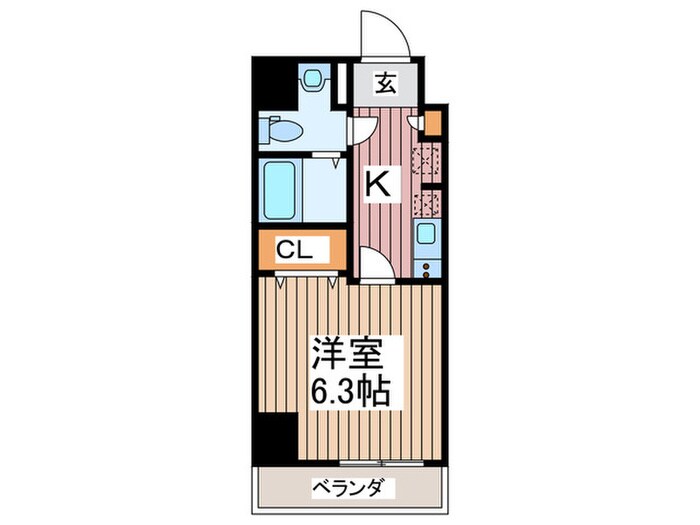 アルファコート草加２の間取り図