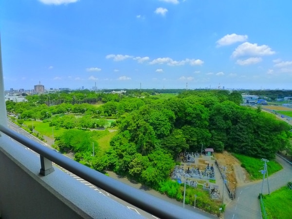 室内からの展望