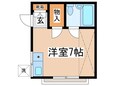 ラピュタ日野の間取図