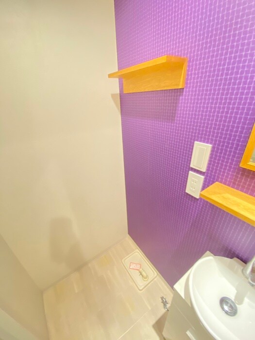 ファウンテンヒルズ大宮町の洗濯機置場