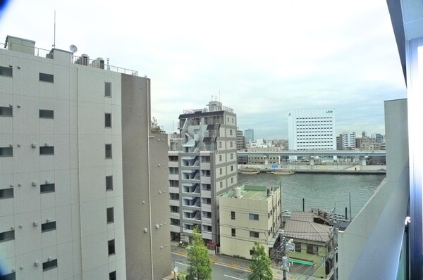 室内からの展望