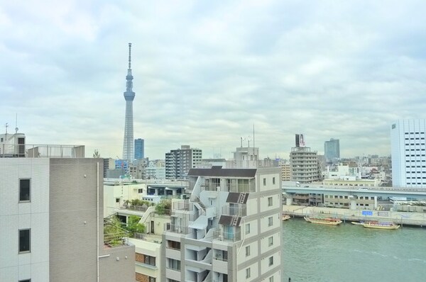 室内からの展望