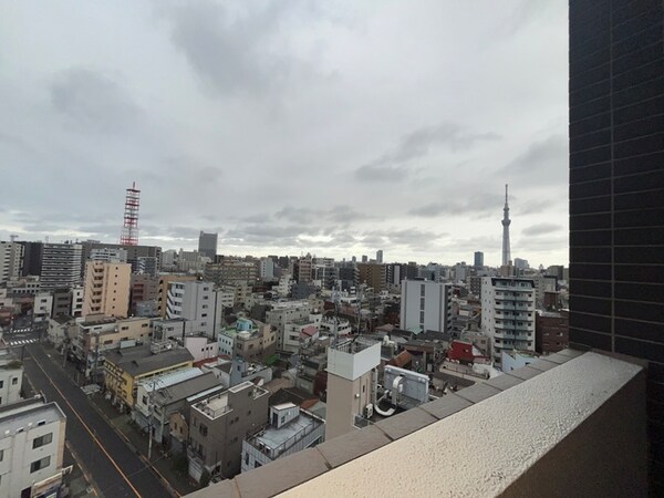 室内からの展望