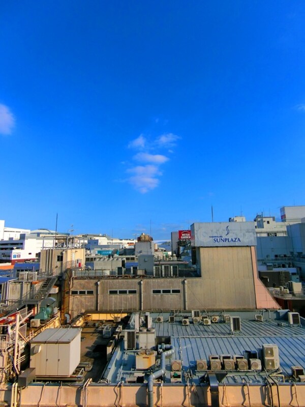 室内からの展望