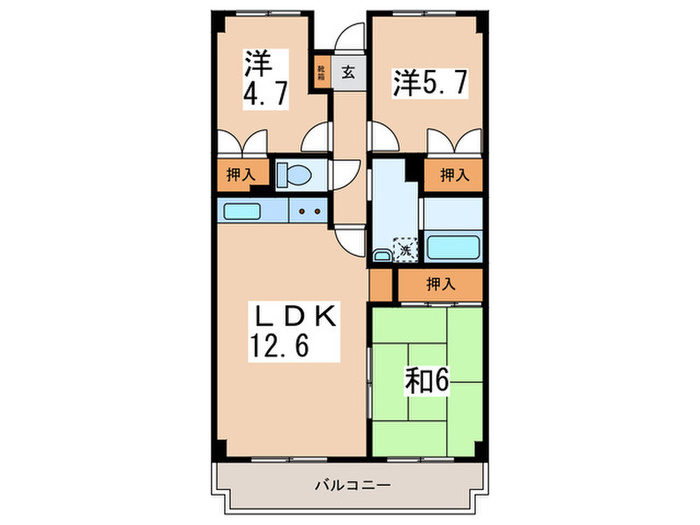 間取図