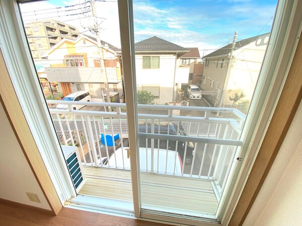 室内からの展望