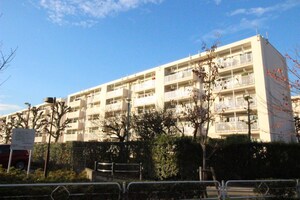 多摩川住宅ニ－2号棟（504）外観写真