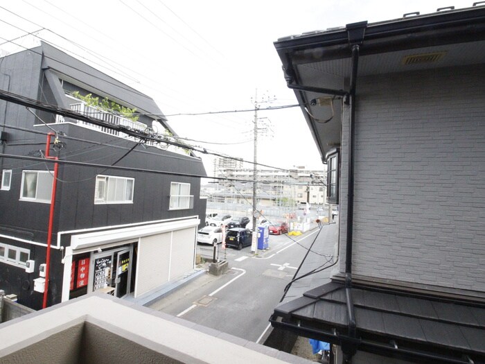 ヴィラ鴻巣の室内からの展望