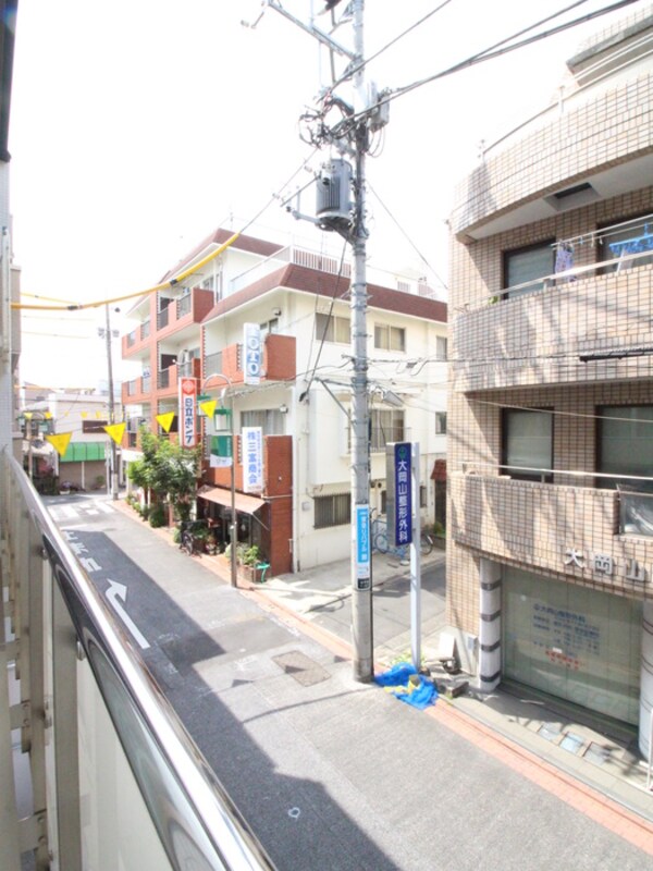 室内からの展望