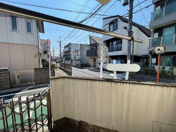 室内からの展望