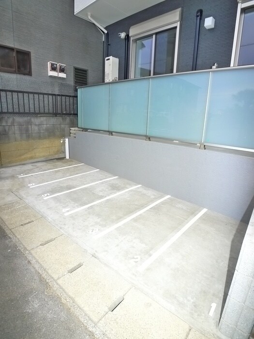 ミア流山の駐輪場