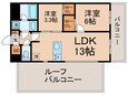 パークアクシス新宿西落合の間取図