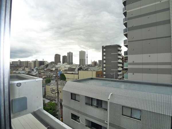 室内からの展望