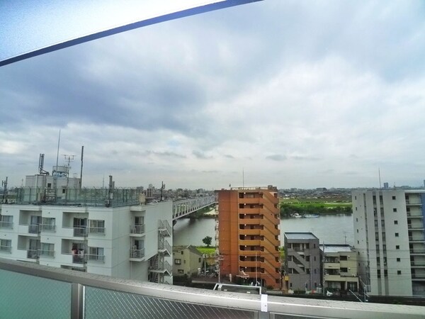 室内からの展望