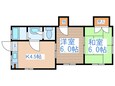 コ－ポ銀杏の間取図