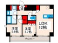 ジオエント町屋の間取図