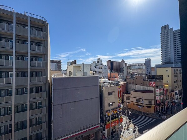 室内からの展望