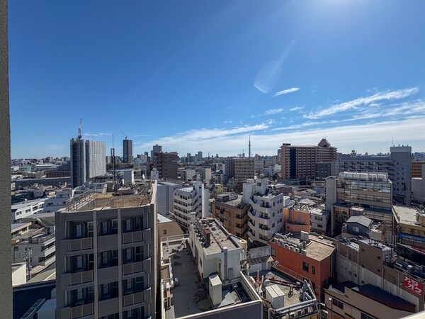 室内からの展望