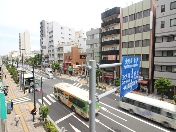 室内からの展望