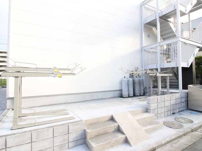 MQuarto江田の駐輪場