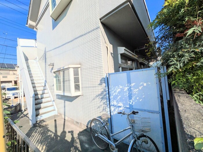 ベルフラットの駐輪場