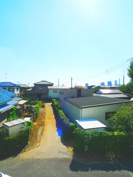 トモエハイツの室内からの展望