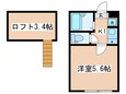 エスケ－ハイツ淵野辺の間取図