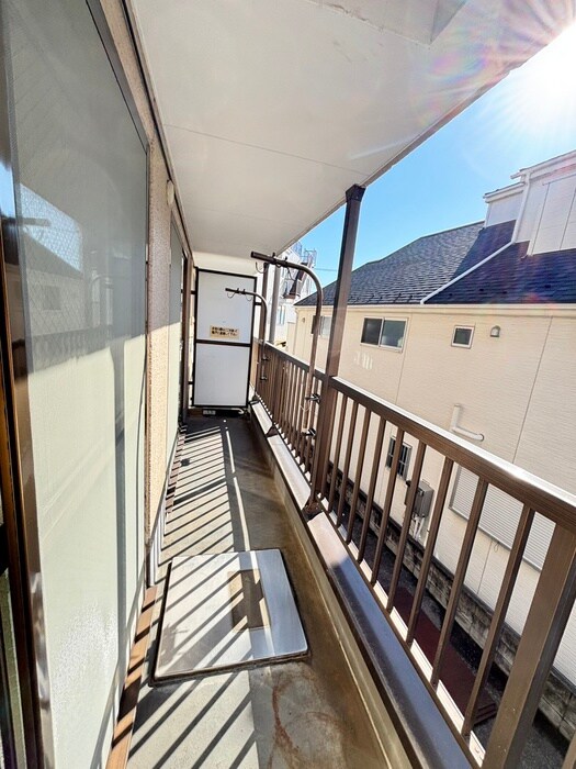 松浦コーポのベランダ・バルコニー