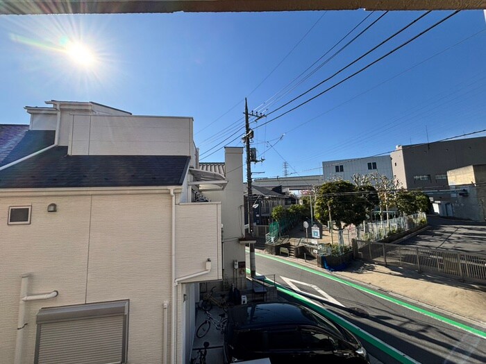 松浦コーポの室内からの展望