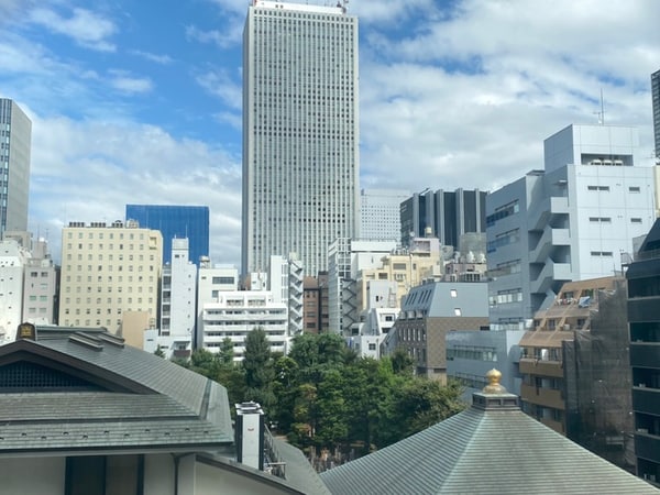 室内からの展望