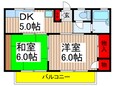 ゴールドシティハイツ２の間取図