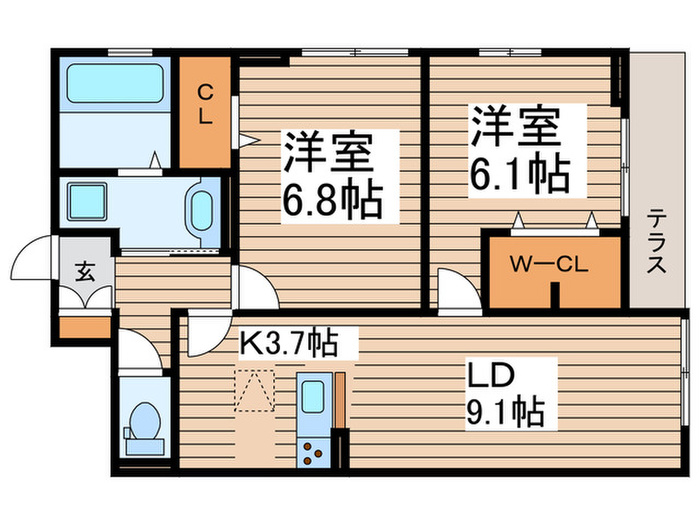 間取図