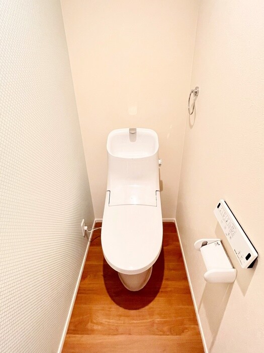 杜のアパートセカンドのトイレ