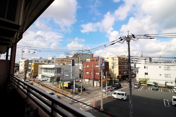 室内からの展望
